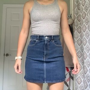 Everlane Demin Mini Skirt, size 26